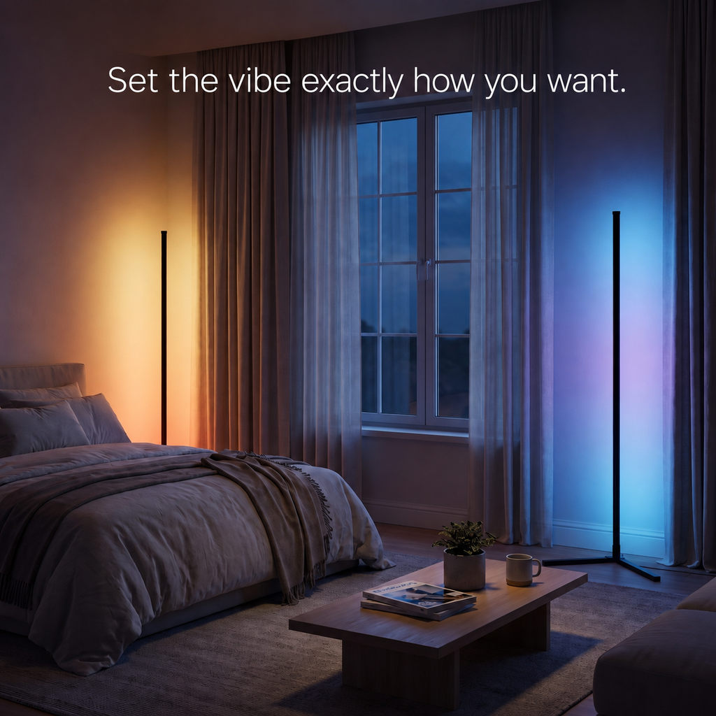 Basic RGBICW Smart Floor Lamp