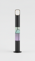 Smart floor lamp with ambient glow