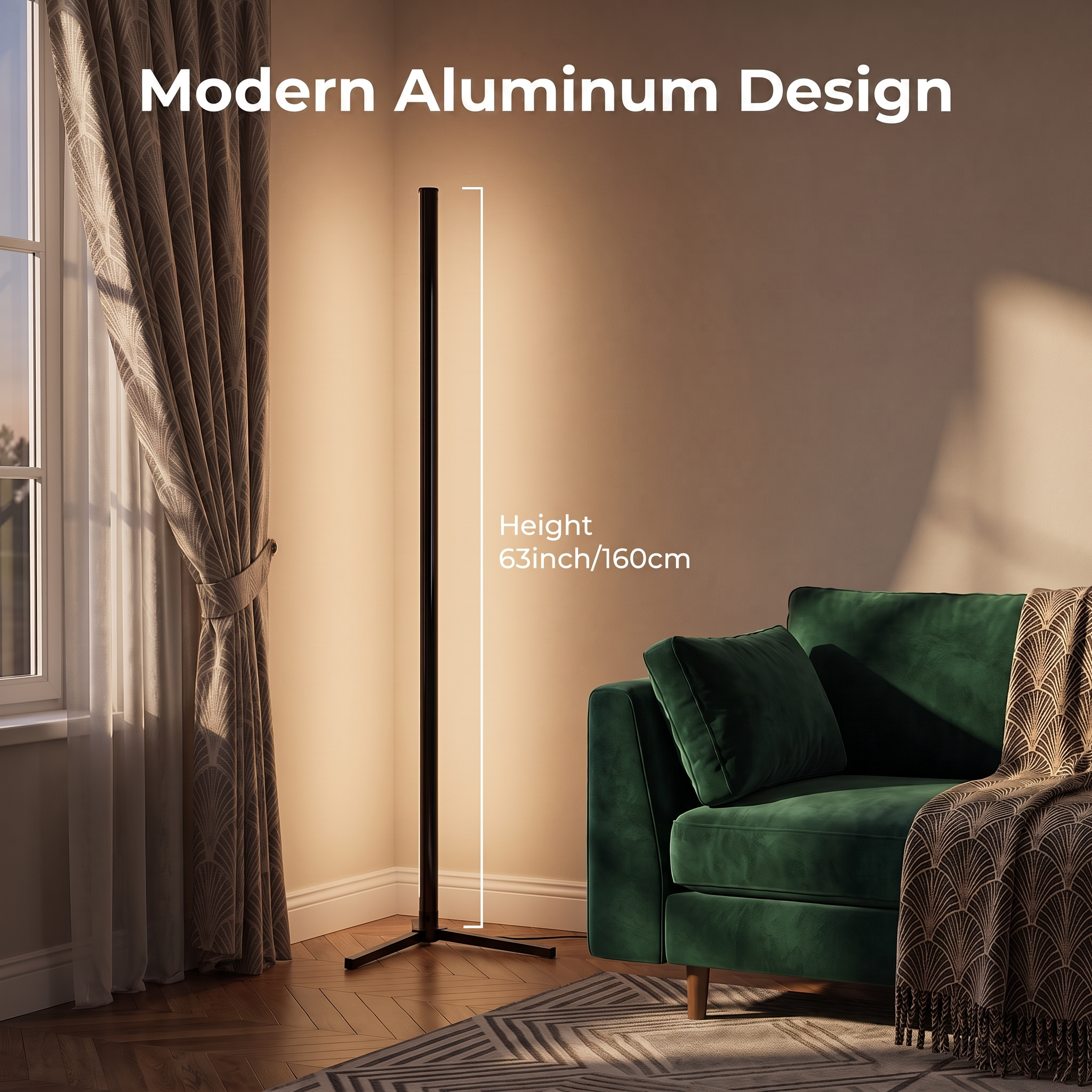 Basic RGBICW Smart Floor Lamp